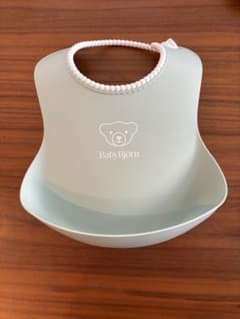 BabyBjörn シリコンエプロン ミントグリーンのサムネイル