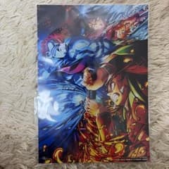 귀멸의 칼날 A4 포스터 전투 장면 영화 입장자 특전