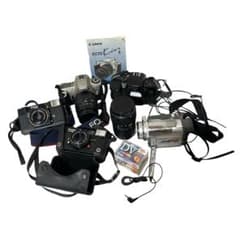 カメラまとめ売り コニカC35 キヤノンEOS ビデオカメラ ジャンク カメラまとめ売り コニカC35 キヤノンEOS ビデオカメラ ジャンク