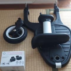 バガブー　bugaboo　コンフォートホイールボードとアダブター　セットのサムネイル