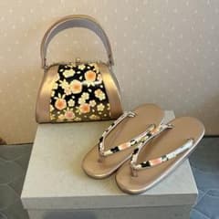 着物　振袖　草履　バッグ　セットのサムネイル