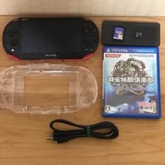 状態良好 PS VITA 2000 本体 ピンク/ブラックのサムネイル