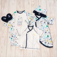 【新品】スヌーピー ベビー服 肌着 新生児 50-60 セットのサムネイル