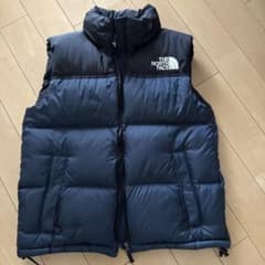 THE NORTH FACE ネイビー ダウンベスト Lサイズのサムネイル