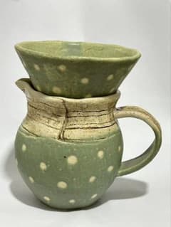 本田あつみ　コーヒードリッパー　ピッチャー3点セット 本田あつみ コーヒードリッパー ピッチャー3点セット