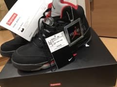メタルマスター666様専用 Supreme Air Jordan 5 blackのサムネイル