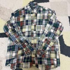 Ralph Lauren BLAIRE パッチワーク 長袖シャツ Mのサムネイル