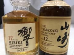 響17年、山崎12年、ミニボトル(購入平成25年頃)のサムネイル