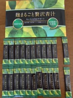 麹まるごと贅沢青汁、22包のサムネイル