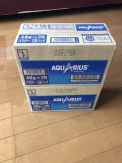 アクエリアス粉末タイプ25袋×2箱のサムネイル