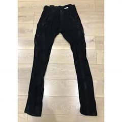 JULIUS(ユリウス)KNIT DENIM フライトパンツ  size1のサムネイル
