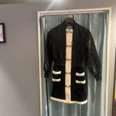 MOSCHINO ワンピース ブラック/ホワイトのサムネイル