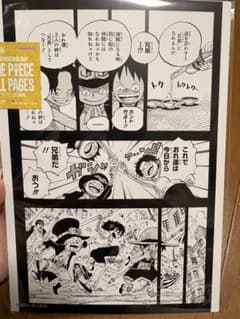 ONE PIECE BASE SHOP ALL PAGES 루피에이스 사보