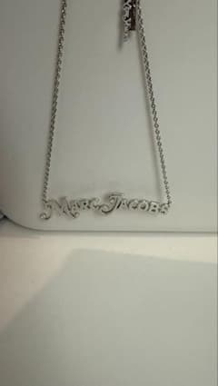 MARC JACOBS ロゴ ネックレス シルバーのサムネイル