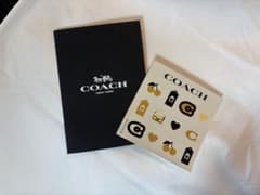 【値下げ！】COACH シール　非売品　新品未使用のサムネイル