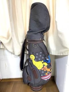 [Rare Rare Item] Sesame Street Caddy Bag Golf Bag