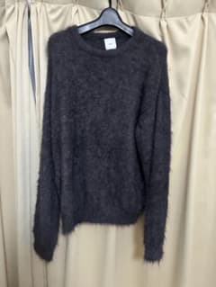 Lui's 25AW MIXシャギーニット Sサイズ ダークグレーのサムネイル