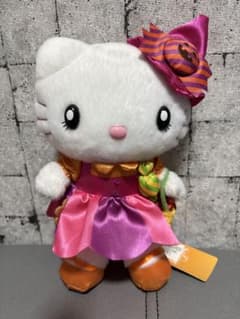 USJ ハローキティぬいぐるみ　ハロウィンのサムネイル