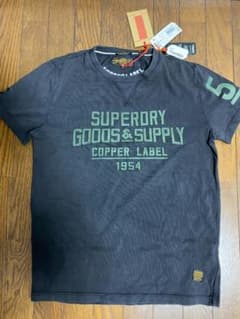 超美品 Superdry 【極度乾燥しなさい】Tシャツ ブラックのサムネイル