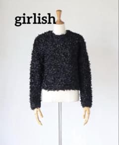 美品girlish St.cecilia モケトップス MOKE TOPS 黒 美品girlish St.cecilia モケトップス MOKE TOPS 黒 - メルカリ