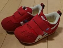 ファミリア アシックス スニーカー 15.0cm 記名なしのサムネイル