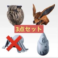 NARUTO 나루토 이치 반 쿠지 F상 데스크탑 피규어 3점 세트