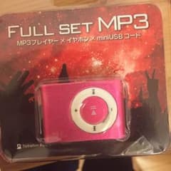 MPプレイヤー✖︎イヤホン✖︎miniUSBコードのサムネイル