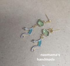 ハンドメイドピアス19 50円のサムネイル