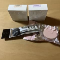 tfit スキンベージュ　ラベンダー　2色セット　ミニパウダーブラシ付きのサムネイル