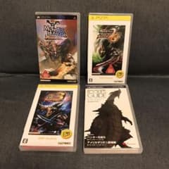 PSP 몬스터 헌터 휴대용 게임 소프트 세트