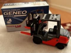 TOYOTA FORKLIFT GENEO 8FG/8FD 25 ミニカーのサムネイル