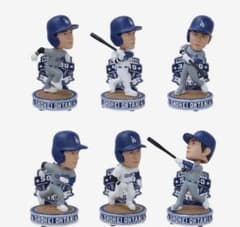 【世界1024個限定】大谷翔平50-50記念　ミニボブルヘッド6体ボックスセット 世界1024個限定】大谷翔平50-50記念 ミニボブルヘッド6体