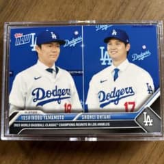 山本由伸 大谷翔平】Topps Now ドジャース移籍会見 販売終了品 - メルカリ