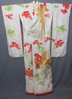 打掛着物刺繍吉祥文[B29727] - メルカリ