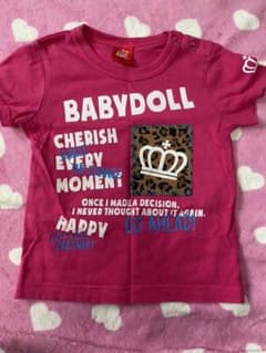Tシャツ　ベビードール　90センチのサムネイル