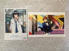 あんスタ 佐賀美陣 椚章臣 ミニポスター 5周年 展示会 ポストカード