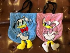 Disney デイジー　ドナルドトートバッグのサムネイル