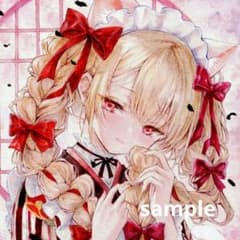 リ*メ様 オリジナル 手描き アナログイラスト コピック 色紙 23 - メルカリ