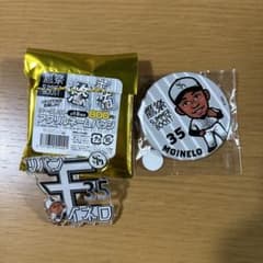 若鷹ガチャ ホークス モイネロ 個人タイトルフレーム ソフトバンクホークス 2026鷹祭 ネームバッジ・若鷹ガチャ缶バッジ