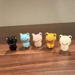 かえる ガラス細工 とんぼ玉のサムネイル