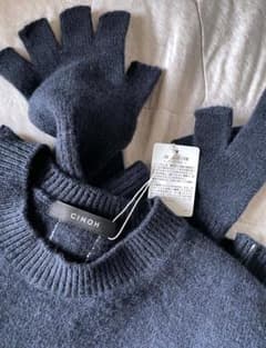 CINOH グローブ カシミヤ混ニット comoli marni auralee - メルカリ