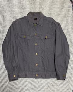 Lee 60s復刻 UNION MADE ワークジャケット グレー 短丈のサムネイル