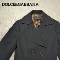 【人気デザイン・美品】ドルチェ&ガッバーナ☆ジャケット レオパード×黒 総柄 春のサムネイル