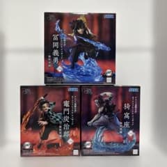鬼滅の刃 XrossLink フィギュア 竈門炭治郎 冨岡義勇猗窩座 3種セット