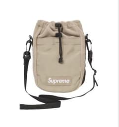 supreme24AW ショルダー バッグ ベージュ ボックス ロゴ supreme24AW ショルダー バッグ ベージュ ボックス ロゴ - メルカリ