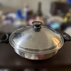 ★最終値下げ★【旧型】◆Amway◆ クイーンウォック 中華鍋 無水鍋 30cm ☆最終値下げ☆【旧型】◇Amway◇ クイーンウォック 中華鍋 無水鍋