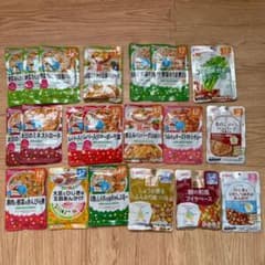 ベビーフード 離乳食✩ 20個 おまとめ売り✩9ヶ月・12ヶ月・1才4ヶ月のサムネイル