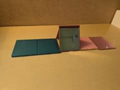 コンパクトミラー 折りたたみ式 卓上ミラー ミニミラー 5点セットのサムネイル