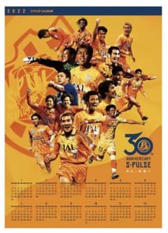 エスパルス30周年カレンダーのサムネイル