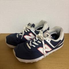 New Balance 574 スニーカー ネイビーのサムネイル